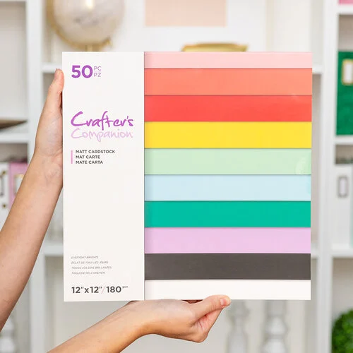 Crafter's Companion - 12 x 12 Paper Pad - Everyday Brights