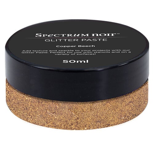 Crafter's Companion - Spectrum Noir - Glitter Paste - Copper Beech 1 Crafter's Companion - Spectrum Noir - Glitter Paste - Copper Beech