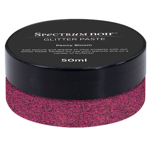 Crafter's Companion - Spectrum Noir - Glitter Paste - Peony Bloom 1 Crafter's Companion - Spectrum Noir - Glitter Paste - Peony Bloom