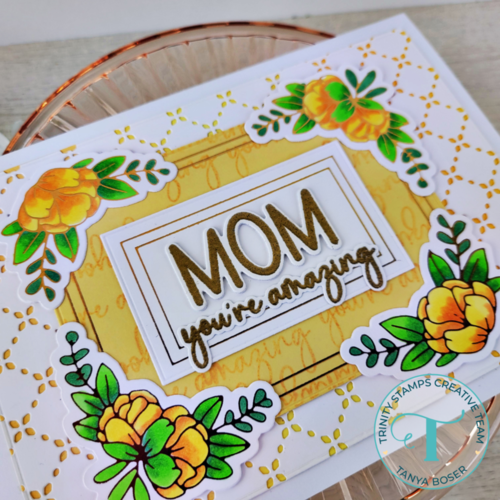 Trinity Stamps - Hot Foil Plate - A2 Borders 3 Trinity Stamps - Hot Foil Plate - A2 Borders