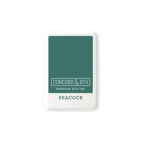Concord and 9th - Ink Pad - Peacock 1 Concord and 9th - Ink Pad - Peacock