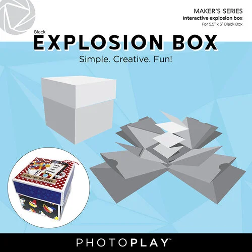 PhotoPlay - Maker's Series Collection - Explosion Box - Black 1 PhotoPlay - Maker's Series Collection - Explosion Box - Black