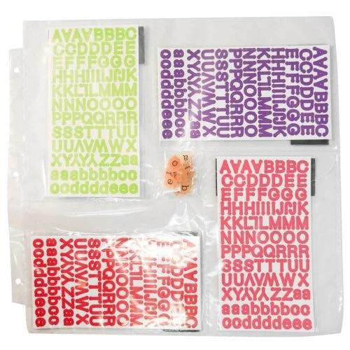 Totally Tiffany - ScrapRack Collection - Fantastic Five Storage Page - 10 Pack 5 Totally Tiffany - ScrapRack Collection - Fantastic Five Storage Page - 10 Pack