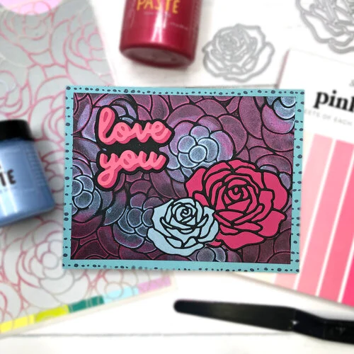 Scrapbook.com - Decorative Die Set - Joyful - Hugs Love You 4 Scrapbook.com - Decorative Die Set - Joyful - Hugs Love You