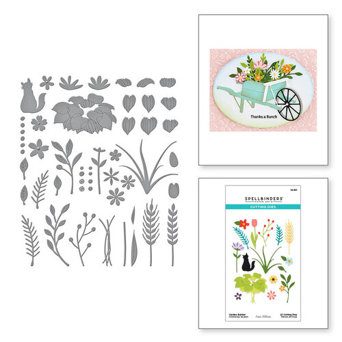 Spellbinders - Etched Dies - Garden Builder 3 Spellbinders - Etched Dies - Garden Builder
