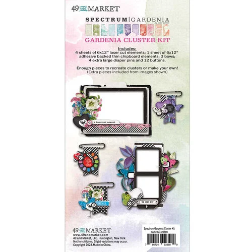49 and Market - Spectrum Gardenia Collection - Cluster Kit