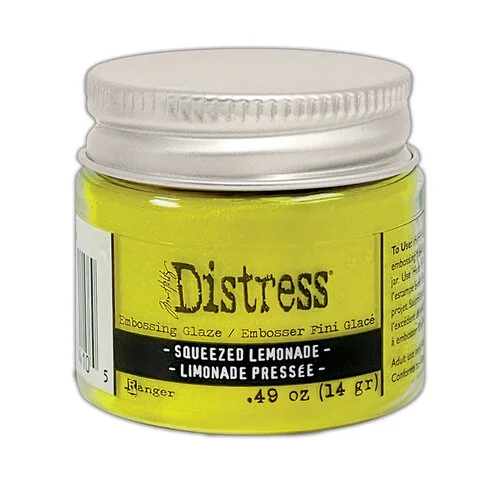 Ranger Ink - Tim Holtz - Distress Embossing Glaze - Squeezed Lemonade 1 Ranger Ink - Tim Holtz - Distress Embossing Glaze - Squeezed Lemonade