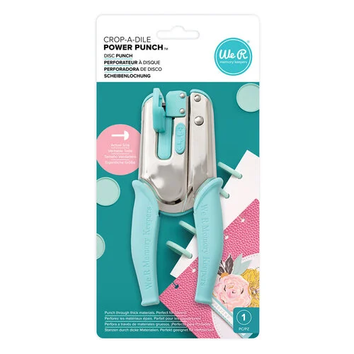 We R Makers - Crop-A-Dile - Disc Power Punch