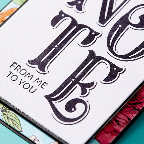Spellbinders - BetterPress Collection - Press Plates - A Note from Me to You 7 Spellbinders - BetterPress Collection - Press Plates - A Note from Me to You
