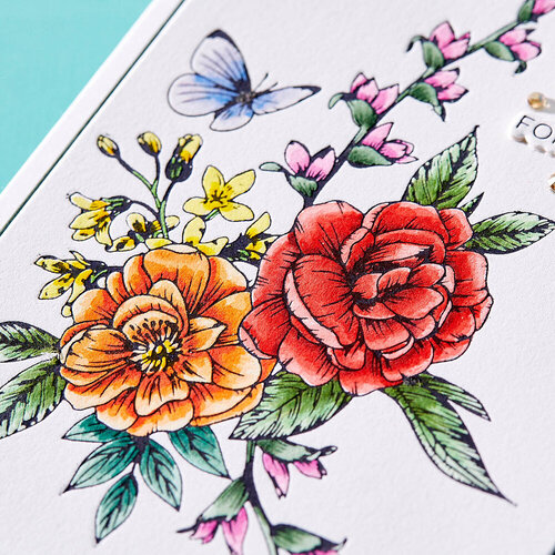 Spellbinders - BetterPress Collection - Press Plates - Butterfly Bouquet