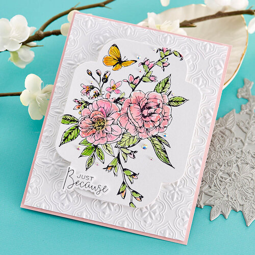Spellbinders - BetterPress Collection - Press Plates - Butterfly Bouquet