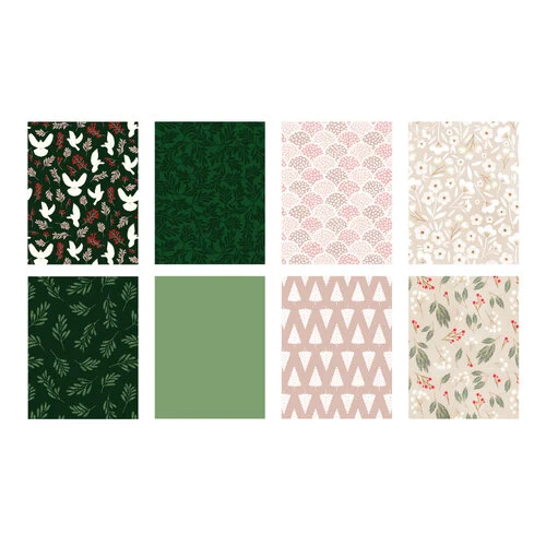 Scrapbook.com - Noel - Patterned Cardstock Paper Pad - Double Sided - A2 - 4.25 x 5.5 - 40 Sheets 2 Scrapbook.com - Noel - Patterned Cardstock Paper Pad - Double Sided - A2 - 4.25 x 5.5 - 40 Sheets