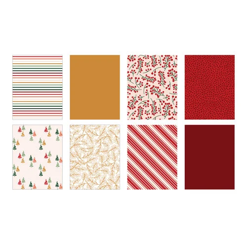 Scrapbook.com - Noel - Patterned Cardstock Paper Pad - Double Sided - A2 - 4.25 x 5.5 - 40 Sheets 3 Scrapbook.com - Noel - Patterned Cardstock Paper Pad - Double Sided - A2 - 4.25 x 5.5 - 40 Sheets