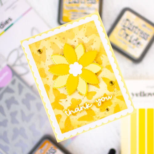 Scrapbook.com - Yellows - Smooth Cardstock Paper Pad - 6x8 - 40 Sheets