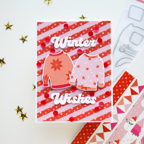 Scrapbook.com - Merry - Patterned Cardstock Paper Pad - Double Sided - 6x8 - 40 Sheets 11 Scrapbook.com - Merry - Patterned Cardstock Paper Pad - Double Sided - 6x8 - 40 Sheets