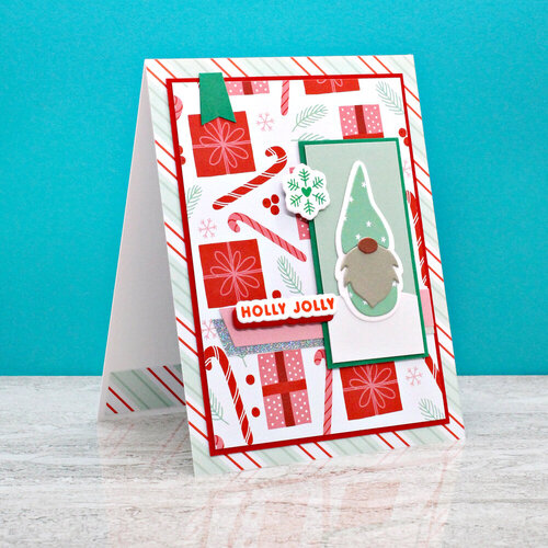Scrapbook.com - Merry - Patterned Cardstock Paper Pad - Double Sided - 6x8 - 40 Sheets 12 Scrapbook.com - Merry - Patterned Cardstock Paper Pad - Double Sided - 6x8 - 40 Sheets