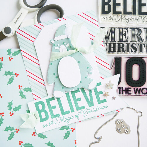 Scrapbook.com - Merry - Patterned Cardstock Paper Pad - Double Sided - 6x8 - 40 Sheets 4 Scrapbook.com - Merry - Patterned Cardstock Paper Pad - Double Sided - 6x8 - 40 Sheets