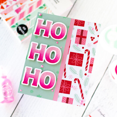 Scrapbook.com - Merry - Patterned Cardstock Paper Pad - Double Sided - 6x8 - 40 Sheets 6 Scrapbook.com - Merry - Patterned Cardstock Paper Pad - Double Sided - 6x8 - 40 Sheets