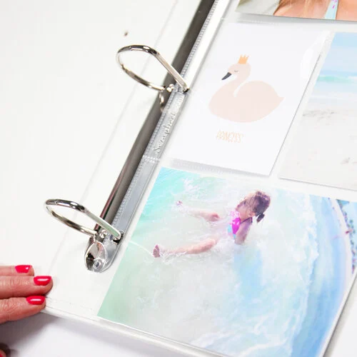 Scrapbook.com - 9x12 Three Ring Album - White 3 Scrapbook.com - 9x12 Three Ring Album - White