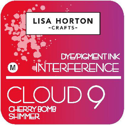 Lisa Horton Crafts - Cloud 9 - Metallic Interference Ink Pad - Cherry Bomb