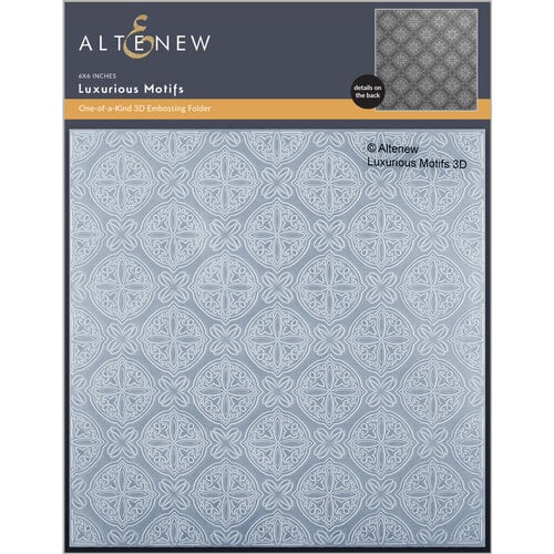 Altenew - Embossing Folder - 3D - Luxurious Motifs 1 Altenew - Embossing Folder - 3D - Luxurious Motifs