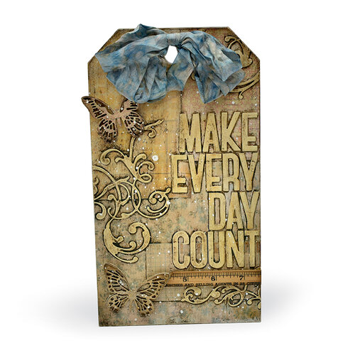 Sizzix - Tim Holtz - Alterations Collection - Thinlits Dies - Adorned 4 Sizzix - Tim Holtz - Alterations Collection - Thinlits Dies - Adorned