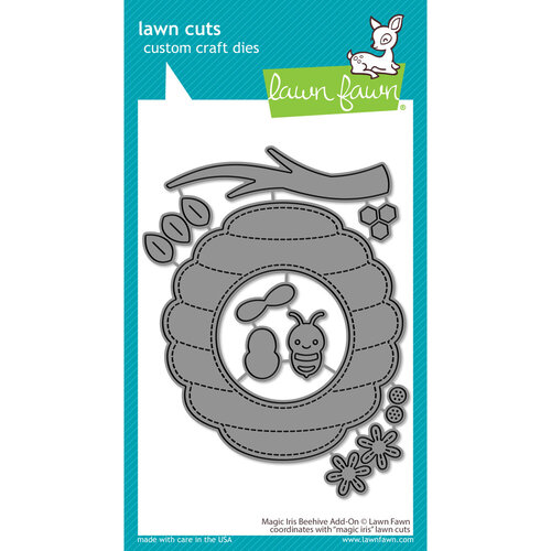 Lawn Fawn - Lawn Cuts - Dies - Magic Iris Beehive Add-On
