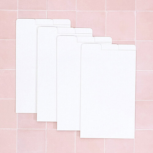 LDRS Creative - Squirrel and Vine - Cling And Store Collection - White Tabbed Inserts - Standard