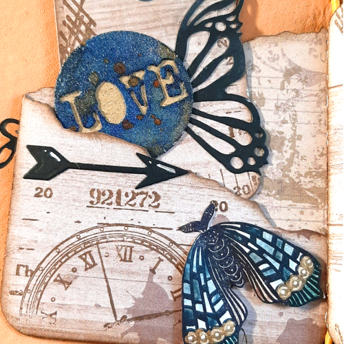 Elizabeth Craft Designs - Back In Time Collection - Dies - Back In Time 2 Elizabeth Craft Designs - Back In Time Collection - Dies - Back In Time