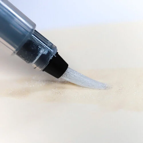 Scrapbook.com - Glitter Brush Marker - Clear Shimmer - 3 Pack