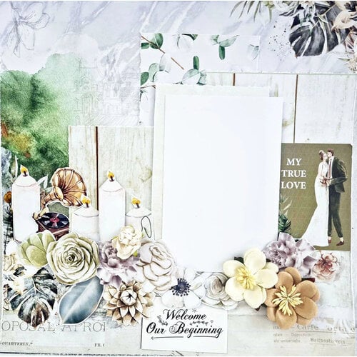 3Quarter Designs - Our Vows Collection - 12 x 12 Paper Pack