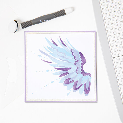 Sizzix - Layered Stencils - Wings 2 Sizzix - Layered Stencils - Wings