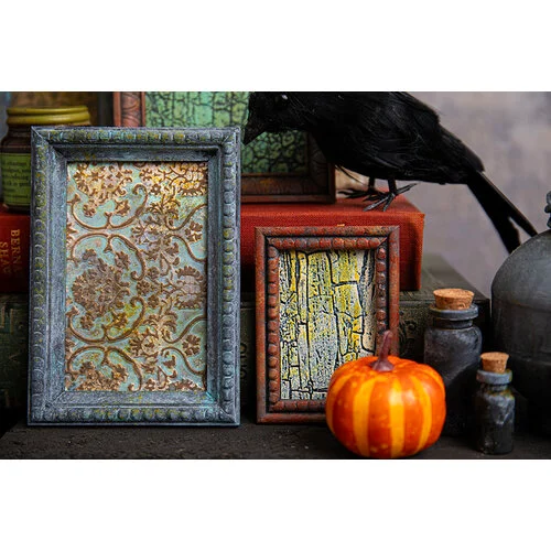 Sizzix - Tim Holtz - Halloween - Multi-Level Texture Fades - Embossing Folder - Tapestry 7 Sizzix - Tim Holtz - Halloween - Multi-Level Texture Fades - Embossing Folder - Tapestry