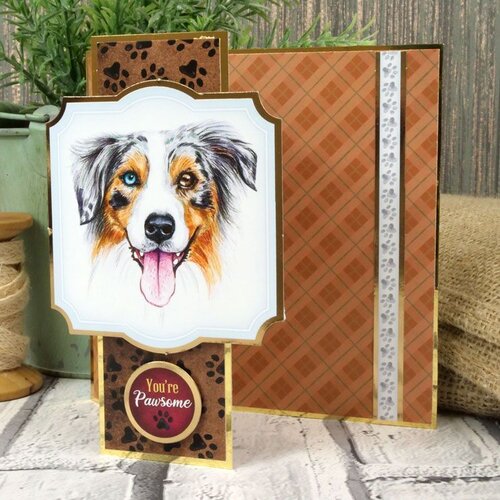 Hunkydory - Card Topper Sheet - You're Pawsome