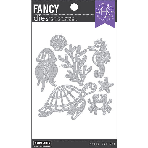 Hero Arts - Fancy Dies - Sea Creatures 1 Hero Arts - Fancy Dies - Sea Creatures