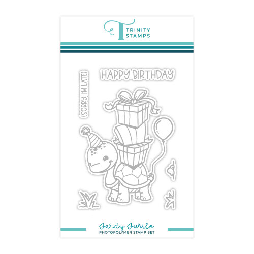 Trinity Stamps - Clear Photopolymer Stamps - Tardy Turtle 1 Trinity Stamps - Clear Photopolymer Stamps - Tardy Turtle