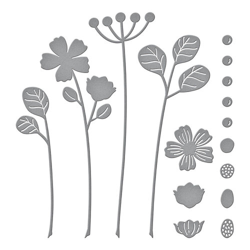Spellbinders - Etched Dies - Blooming Stems 1 Spellbinders - Etched Dies - Blooming Stems
