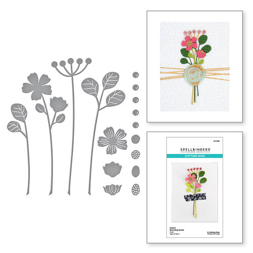 Spellbinders - Etched Dies - Blooming Stems 2 Spellbinders - Etched Dies - Blooming Stems