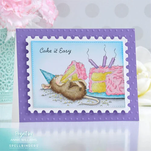 Spellbinders - Its My Party Too Collection - Embossing Folder - Tiny Dots
