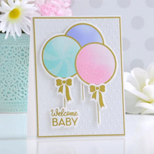 Spellbinders - Its My Party Too Collection - Embossing Folder - Tiny Dots
