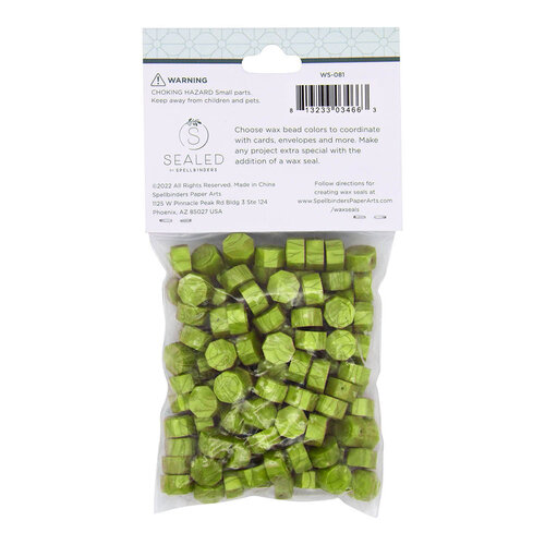 Spellbinders - Sealed Collection - Wax Beads - Matcha 3 Spellbinders - Sealed Collection - Wax Beads - Matcha