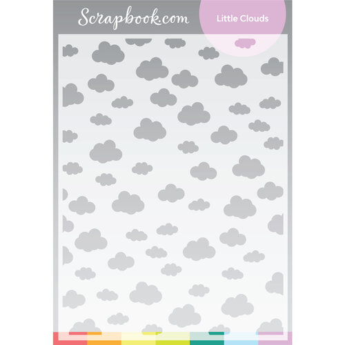Scrapbook.com - Stencils - Little Clouds - 6x8 1 Scrapbook.com - Stencils - Little Clouds - 6x8