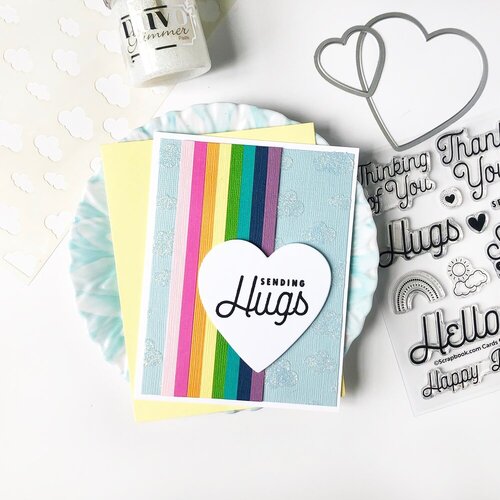 Scrapbook.com - Stencils - Little Clouds - 6x8 12 Scrapbook.com - Stencils - Little Clouds - 6x8