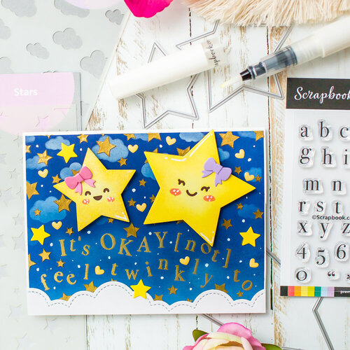 Scrapbook.com - Stencils - Little Clouds - 6x8 4 Scrapbook.com - Stencils - Little Clouds - 6x8