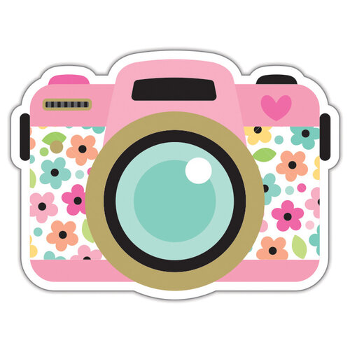 Doodlebug Design - Hello Again Collection - Sticker Doodle - Shutterbug