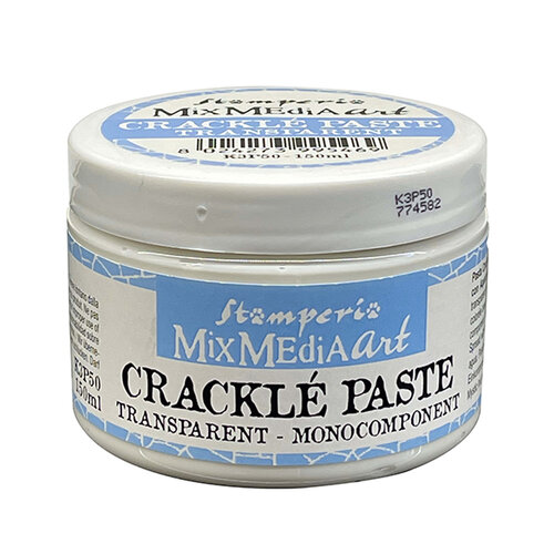 Stamperia - Crackle Paste - Transparent - 150 ml 1 Stamperia - Crackle Paste - Transparent - 150 ml