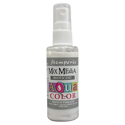 Stamperia - Aquacolor - Pearl White - 60 ml