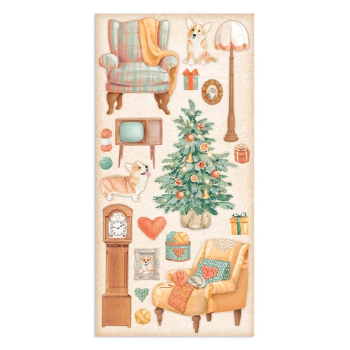 Stamperia - All Around Christmas Collection - Collectables