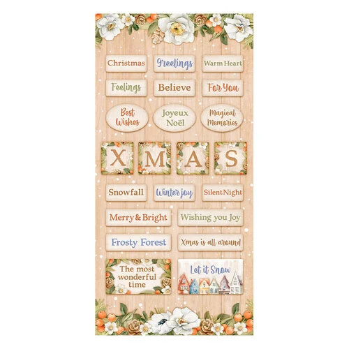 Stamperia - All Around Christmas Collection - Collectables