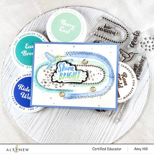 Altenew - Builder Stencil - 2 in 1 Set - Through The Rainbow 6 Altenew - Builder Stencil - 2 in 1 Set - Through The Rainbow